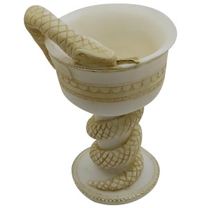 Bowl of Hygieia Greek Goddess of Health Symbol of Pharmacy Cup Chalice Snake image 6