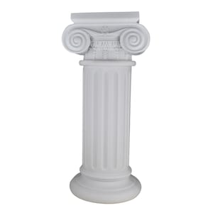 Ionic order Greek Column Pillar Pedestal Statue  Sculpture Art ancient Greece  Decor 23.62 inches - 60cm