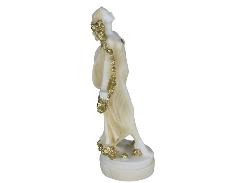 Flora Roman Goddess of Flowers and Spring Small Sculpture Statue - Etsy