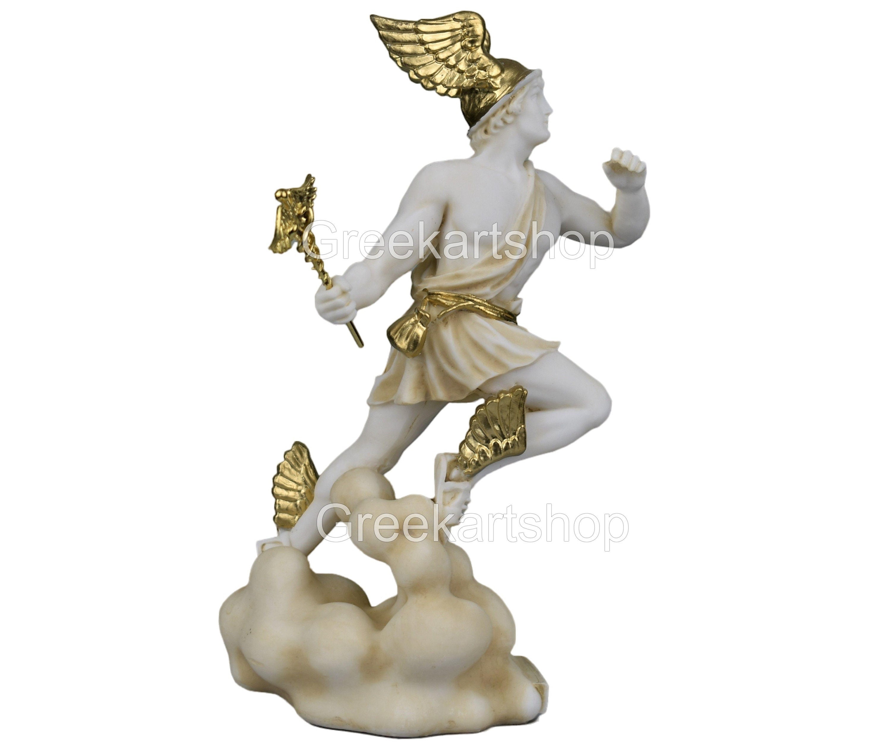 Buy Flying Hermes Mercury Greek Roman God Messenger Statue Online in India  - Etsy
