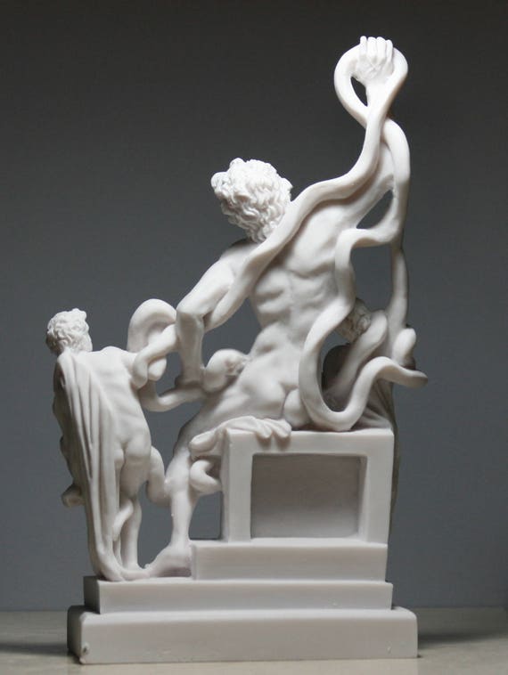 ラオコーン高さ:60cm,イタリア語:Gruppo del Laocoonte