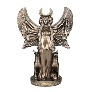 ヘカテ ヘカテ 三重の魔法の女神 夜 月 ギリシャ彫刻像 11.8 インチ - 30 cm