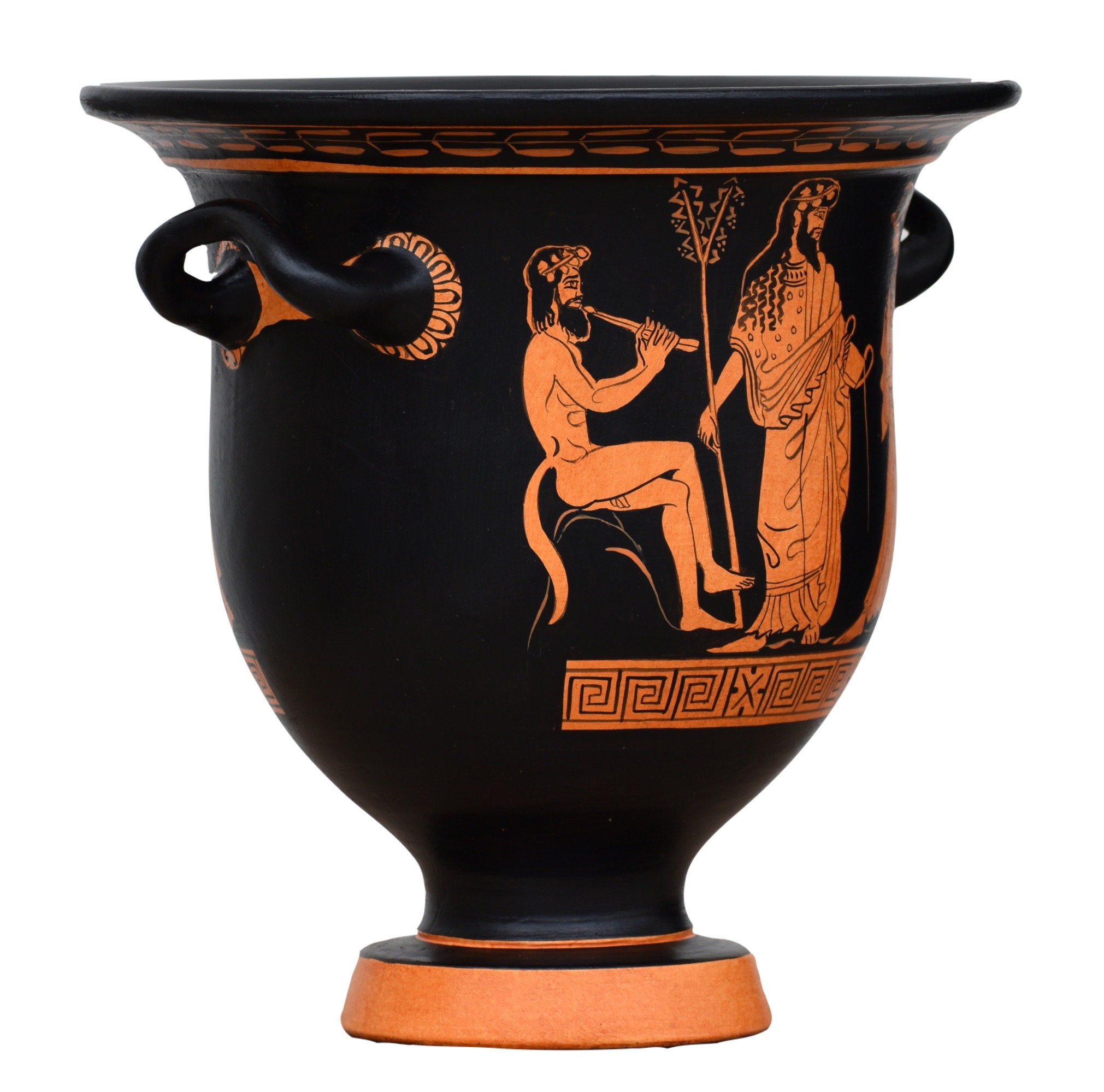 オルフェウスの死 クラテル花瓶 古代ギリシャ陶器 ディオニュソスと