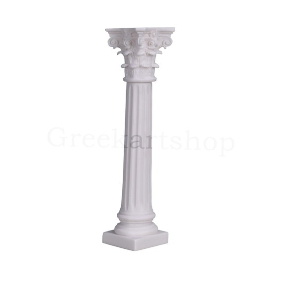 ギリシャの柱 コリント式柱 建築装飾彫刻 10.2 インチ - 26 cm - Etsy 日本