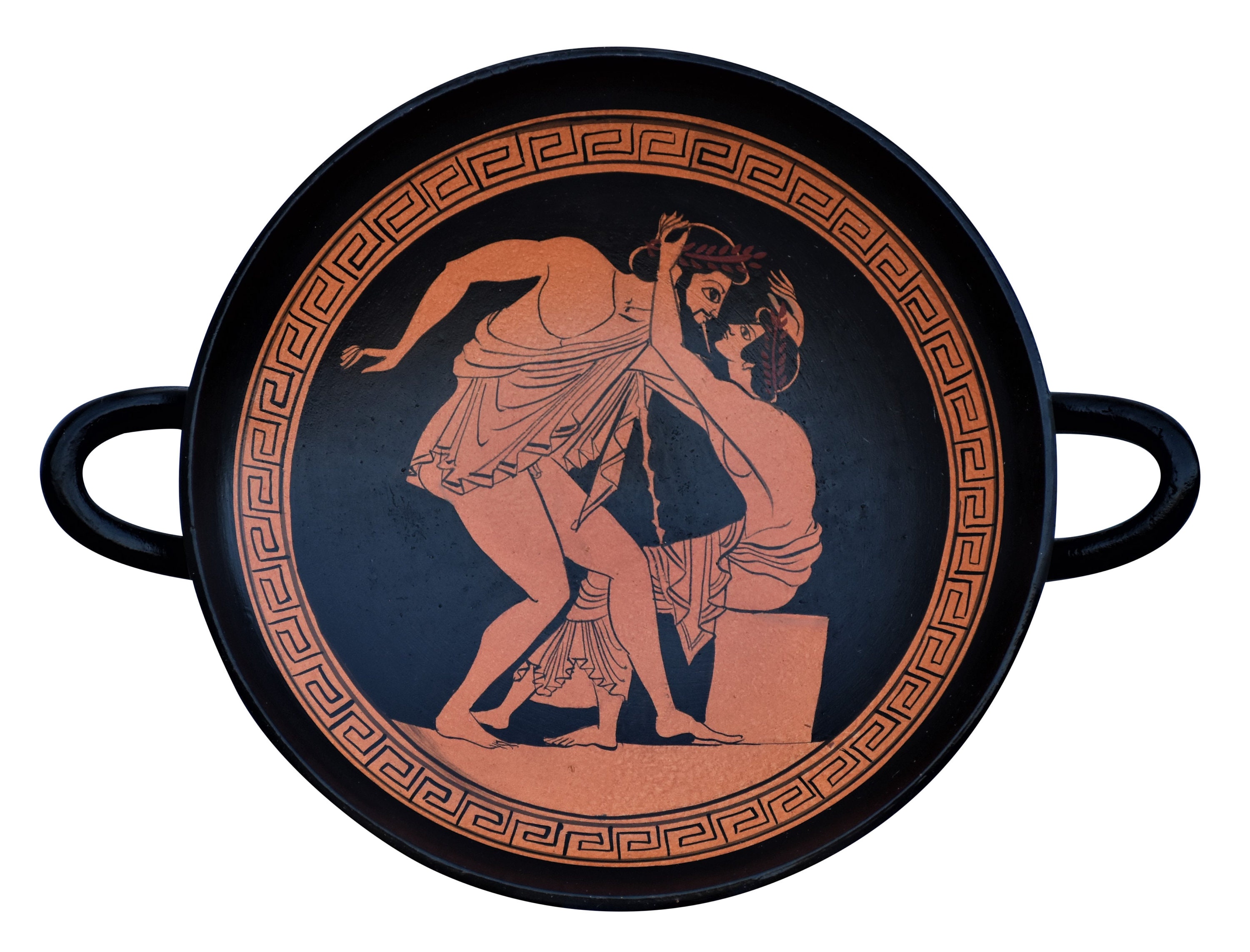 Homosexual Love Gay Sex Ancient Greece Vase Greek Pottery Etsy 