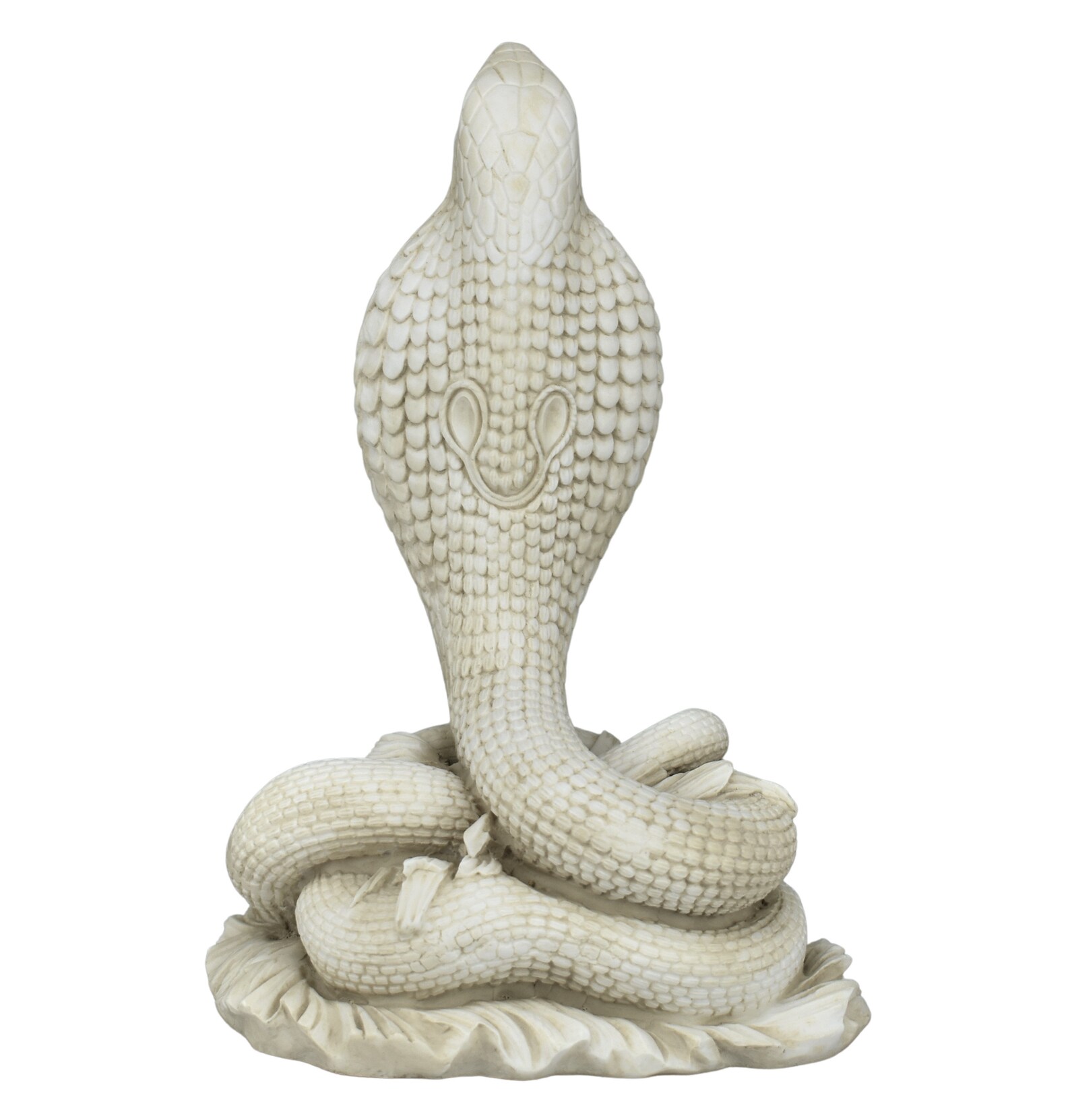 King Cobra Snake Serpent Statue Sculpture cast marble Gold Etsy