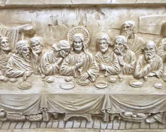 最後の晩餐 レオナルド・ダ・ヴィンチの絵画 キリスト教美術 浅