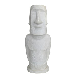 MOAI  sculpture statue figure Easter Island  hard plaster