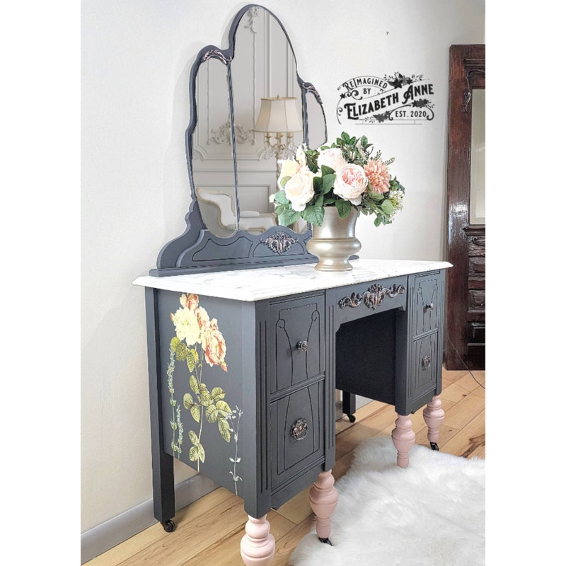 Vintage Makeup Vanity - Etsy