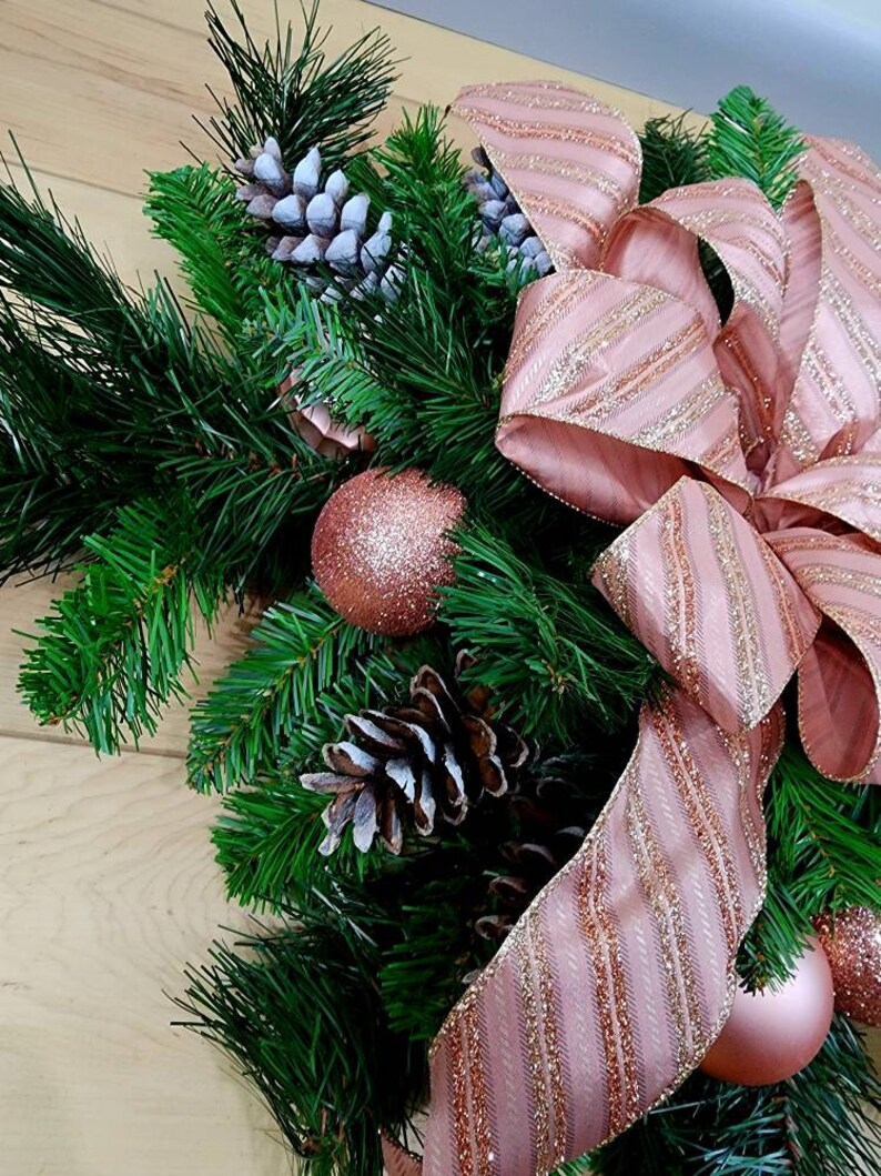 Winter/christmas Grave Blanket Pillow Cemetery Arrangement Etsy