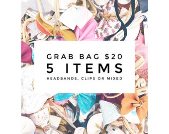 Surprise Bag, Headbands, Clips, Grab Bag