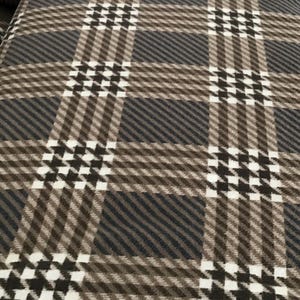 Prairie Gatherings Flannel by Primitive Gatherings for Moda Fabric, Teak Plaid, sold by the Yard, Cut in One Continuous Piece 49313 14F