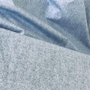 Benatrex Wool Tweed Sky (Winter Wool - Basics), Fabric is Not Wool - 100% Cotton, Not Wool, Just Looks Like Wool, Sold by the Yard, 09618-50