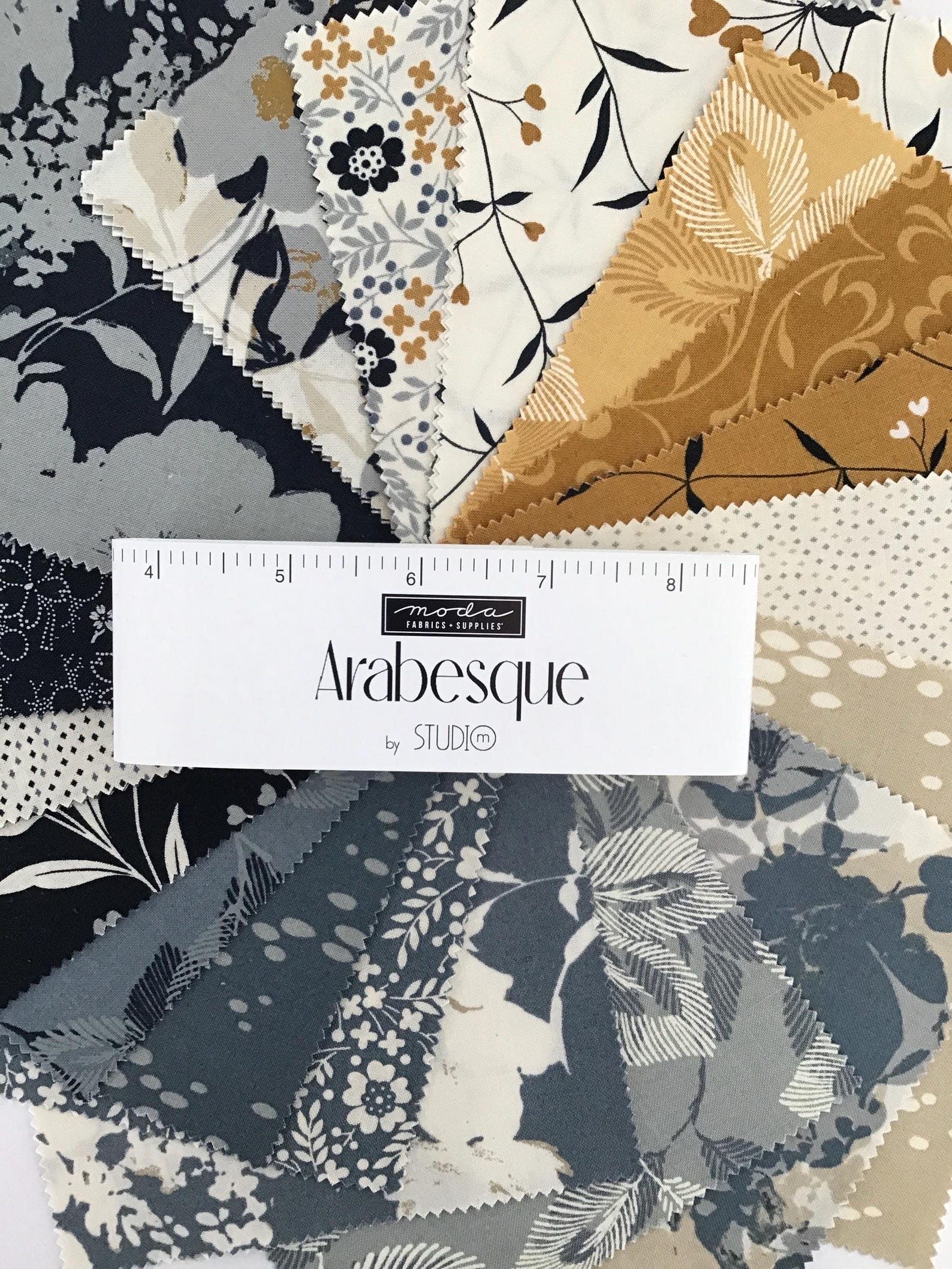 Arabesque Moda Arabesque Charm Pack by Studio M for Moda Fabrics, (42) 5