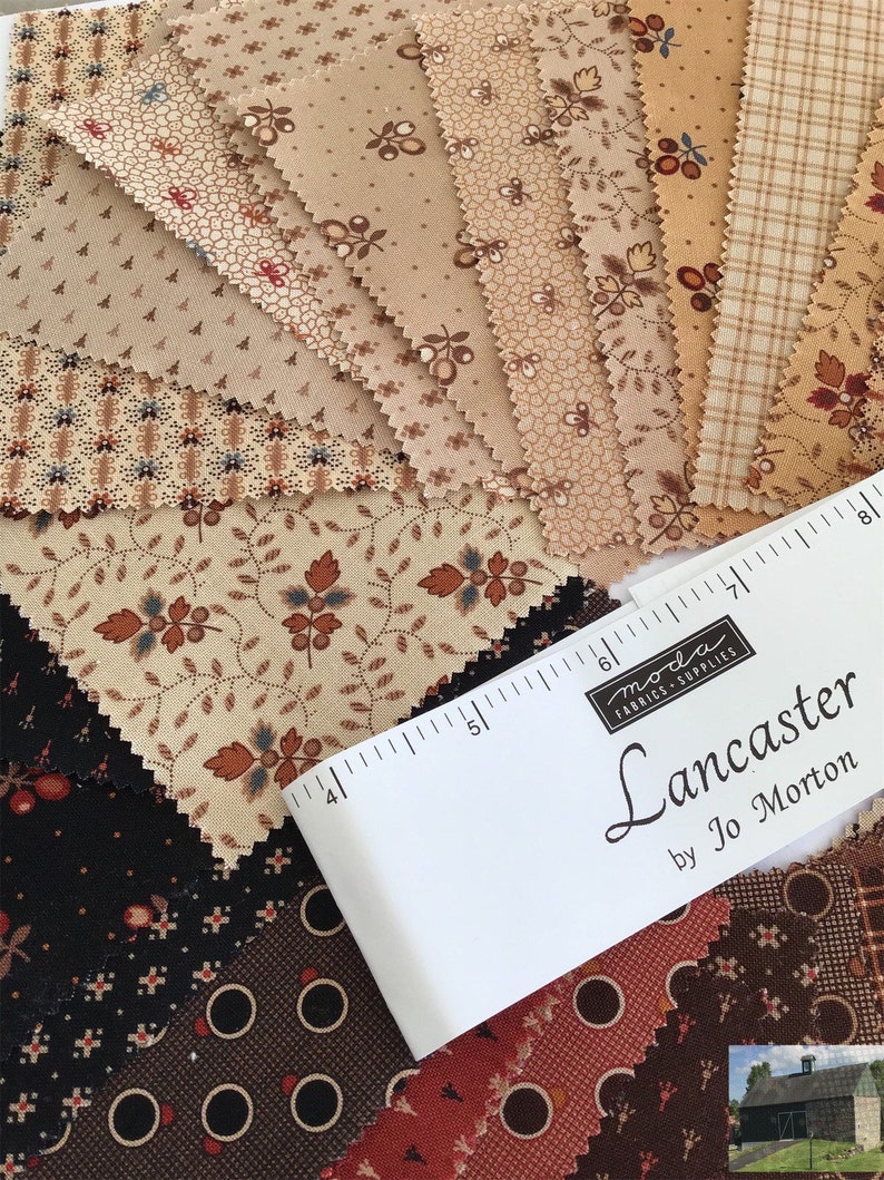 Lancaster Charm Pack by Jo Morton for Moda Fabrics 42 5 Etsy