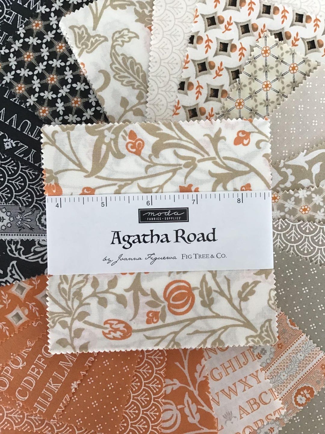 Agatha Road Charm Pack by Fig Tree & Co for Moda Fabrics, (42) 5 ...