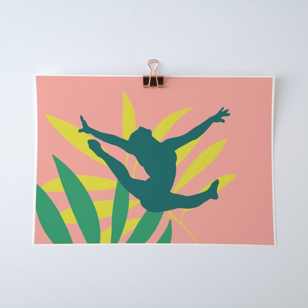 Gymnastics Wall Art Etsy UK