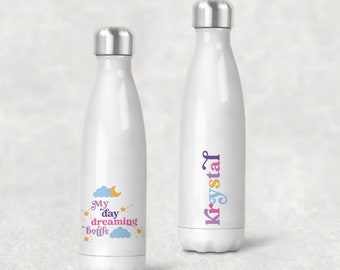 Waterfles gepersonaliseerd| personalisatie waterfles | Sublimatie Fles | Dagdromer Waterfles