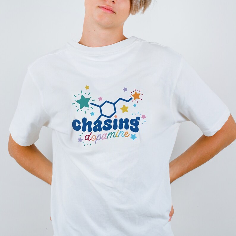 Chasing Dopamine T shirt | ADHD shirt | adhd awareness | attention deficit shirt | adhd life | adhd t-shirt | Dopamine Shirt