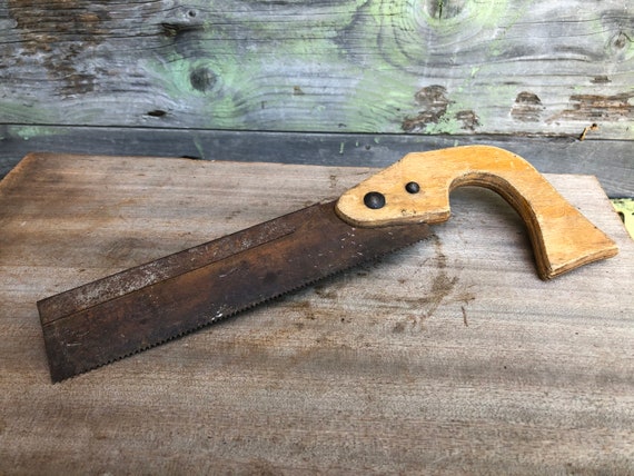 Vintage Saw Rusty Saw Vintage Hand Saw Antique Saw Primitive