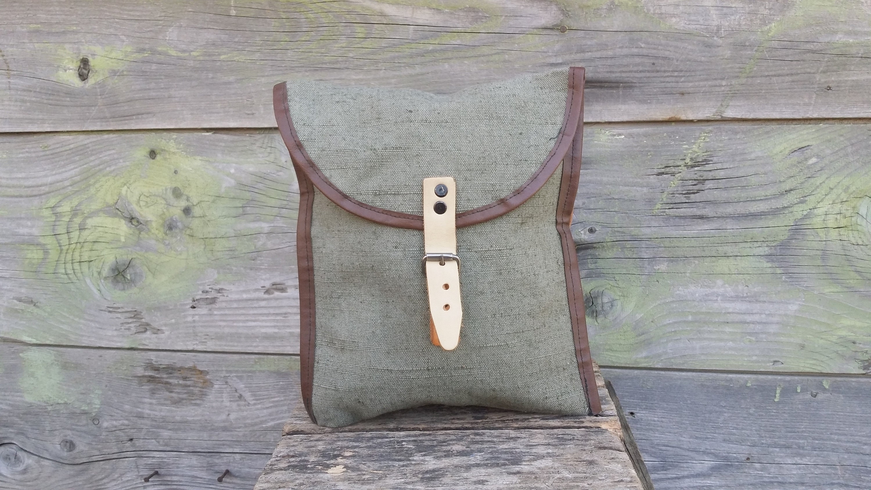 canvas belt pouch