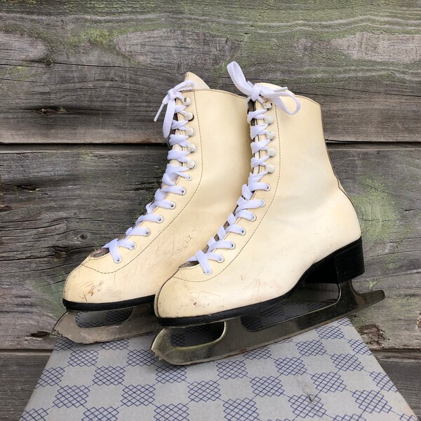 Vintage Ice Skates Etsy