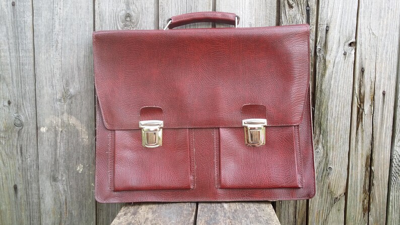 vintage school backpack