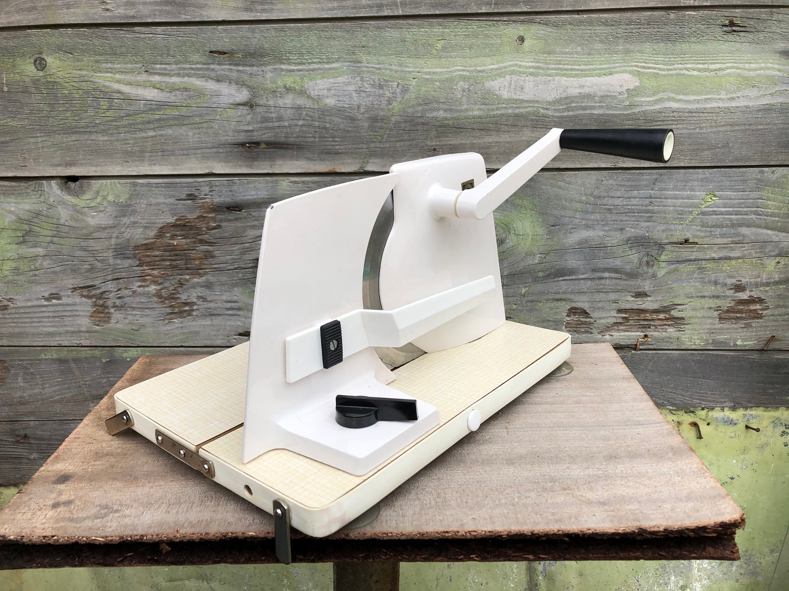 Vintage Bread Slicer Cutting Machine Food Slicer Meat Etsy