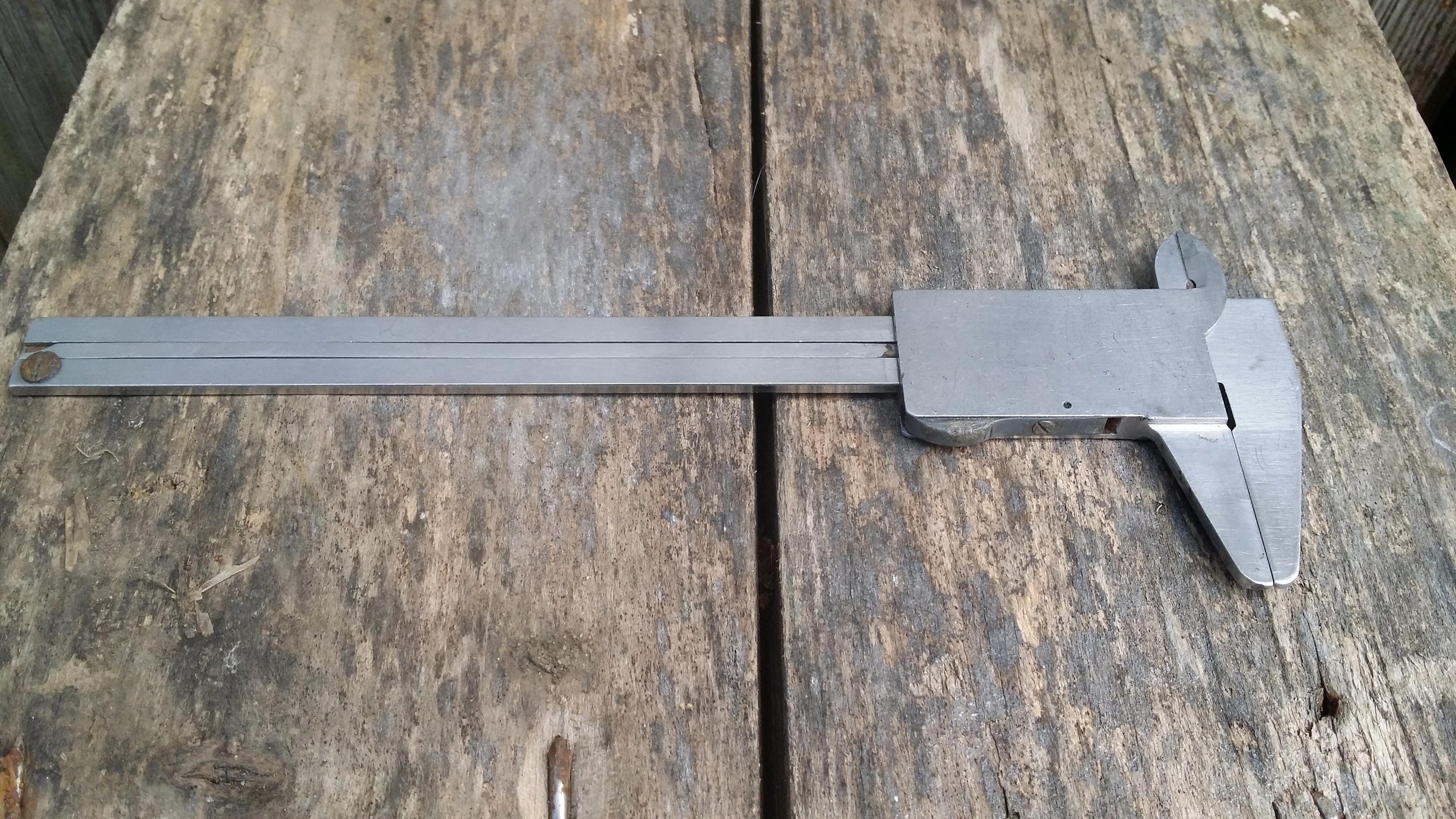 Vintage caliper Jewelry measuring tools Metal caliper Slide Etsy