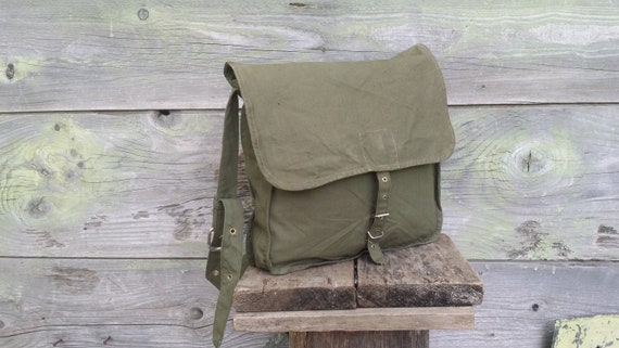 Hombro Morral Del Ejército Checo Máscara Bolso de Mensajero Bolso