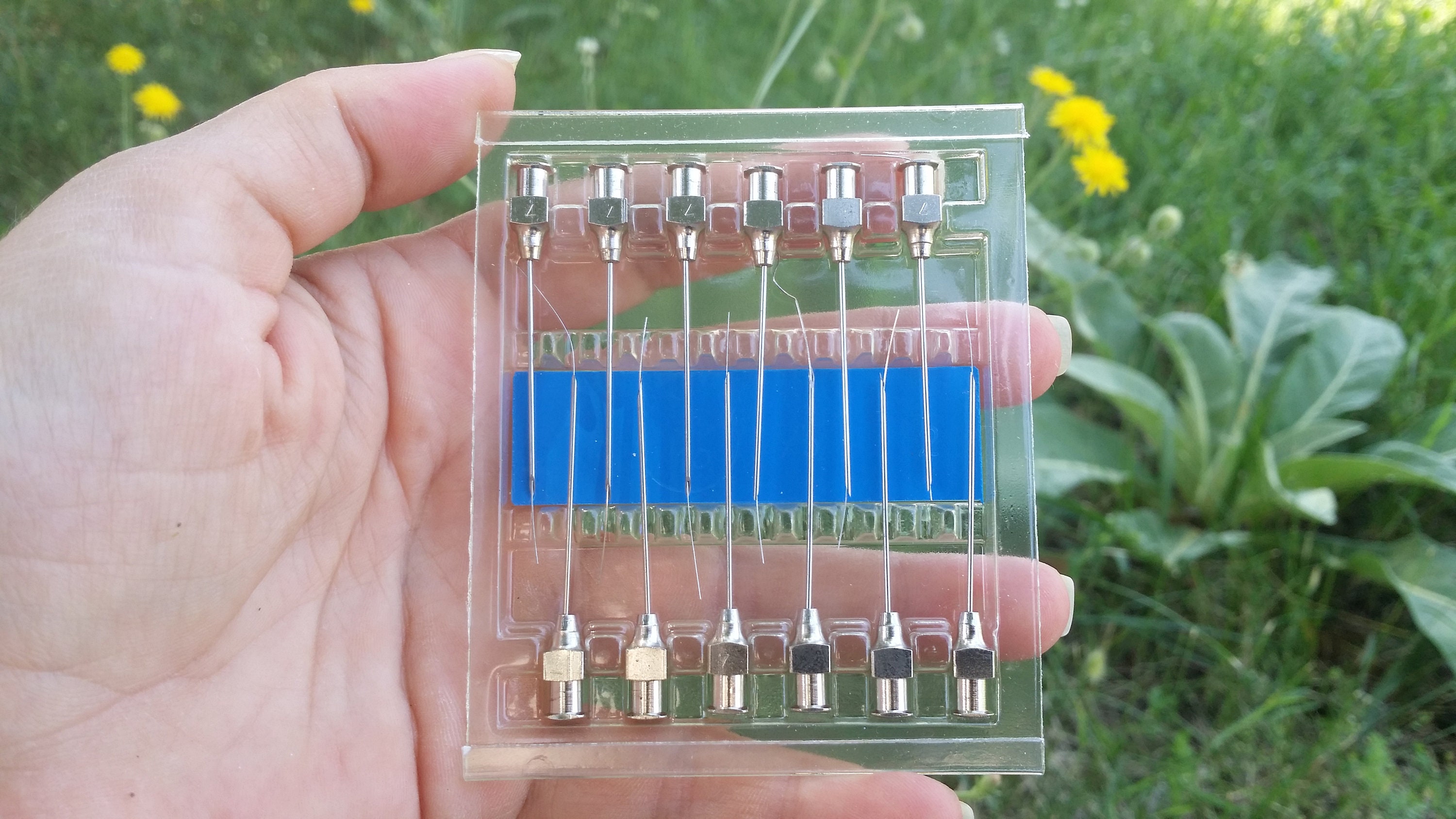 Vintage Syringe Needles Set of 12 Hypodermic Needles Never Etsy