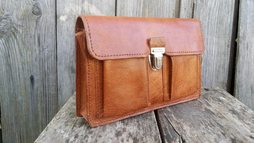 Vintage Leather Wallet, Mens Leather Wallet, Vintage Wallet, Leather