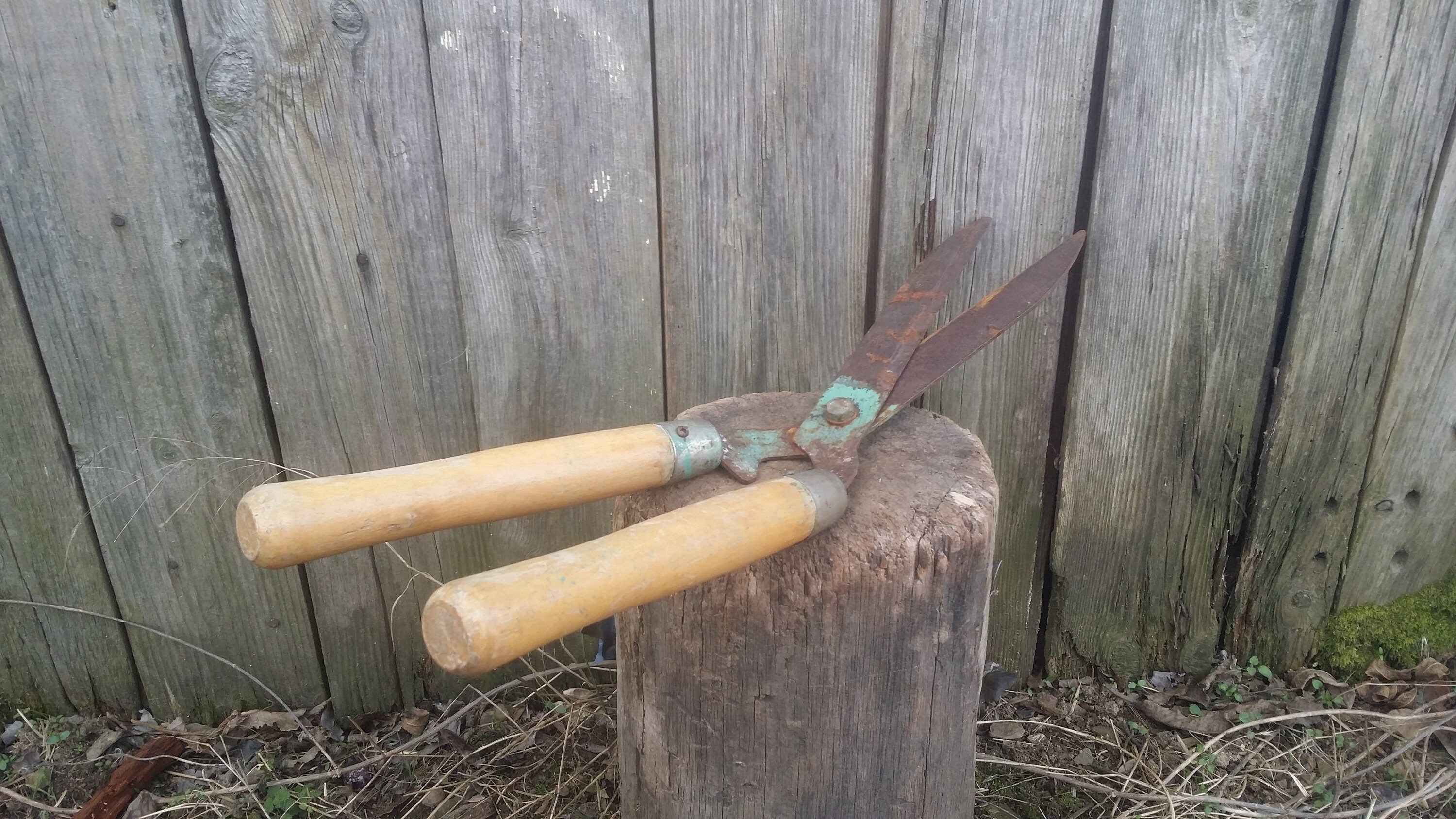 Vintage Garden Shears Garden Tools Trimming Shears Antique Etsy