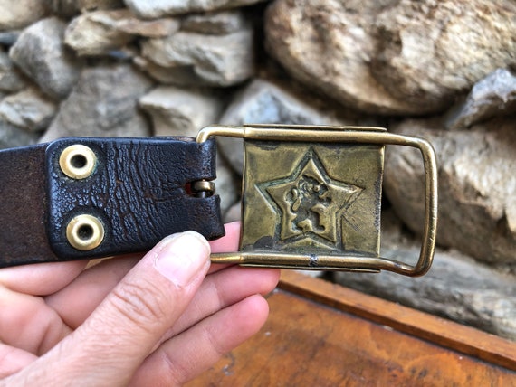 Military top belt buckle