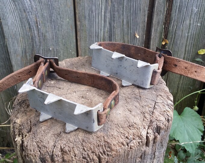 Vintage Ice Spikes Vintage Ice Cleats Climbing Spikes Etsy