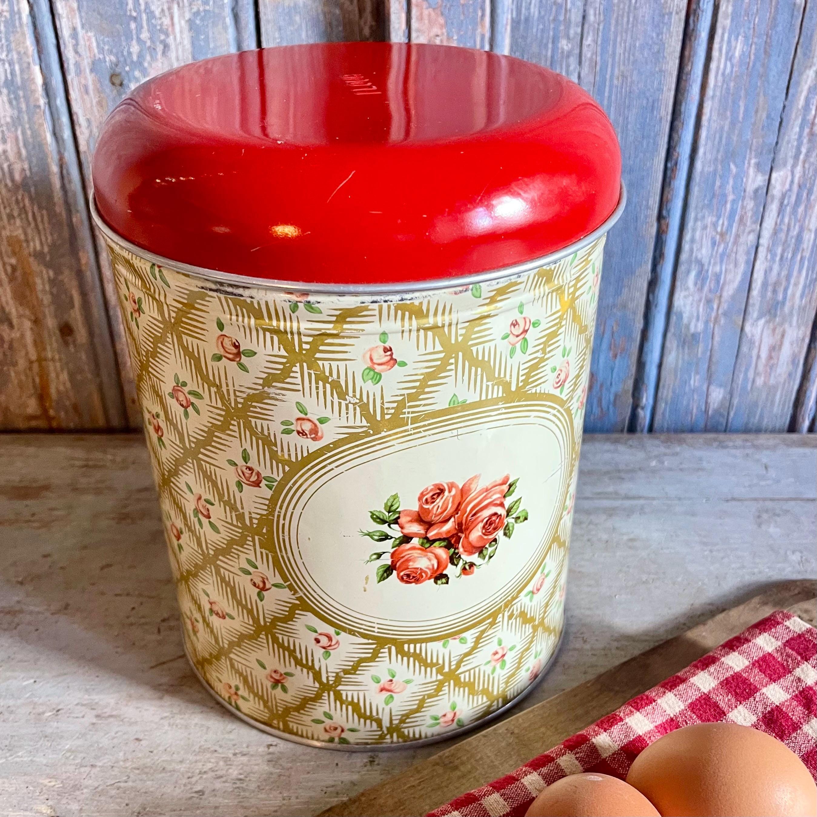 Worcester キャニスター缶 イギリス ティン缶 50's 60's Worcester