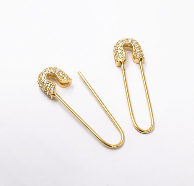 safety pin earrings expensive
