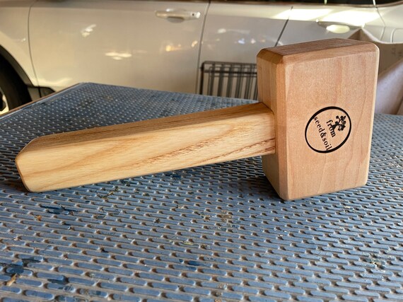 Handmade Maple Ash Wood Mallet Etsy Canada