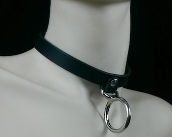 Collar Mod. Double Collar Choker Leather