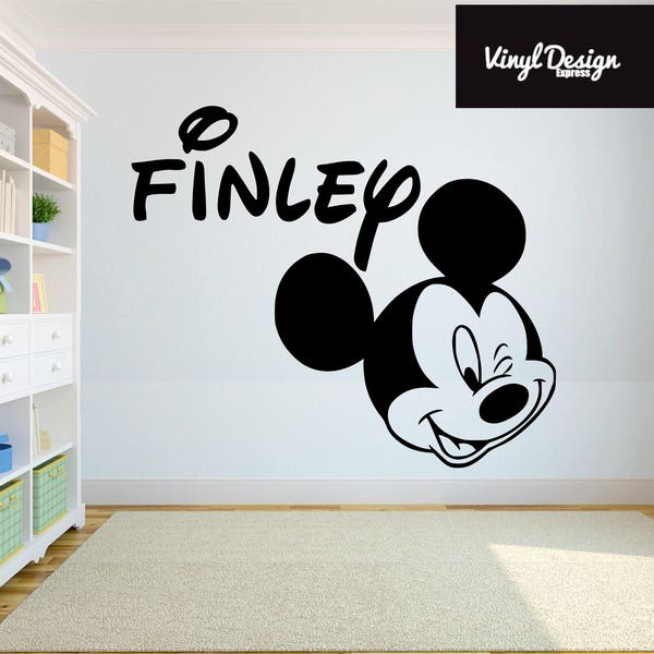 Mickey Mouse Bedroom Etsy UK