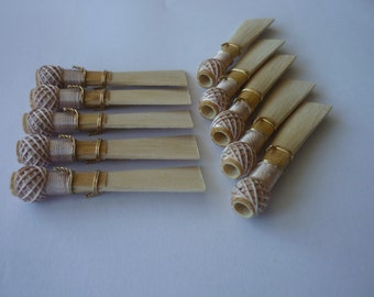 10 high quality bassoon reed blanks from Lavoro  cane Thunemann /dukov_reeds LoT/