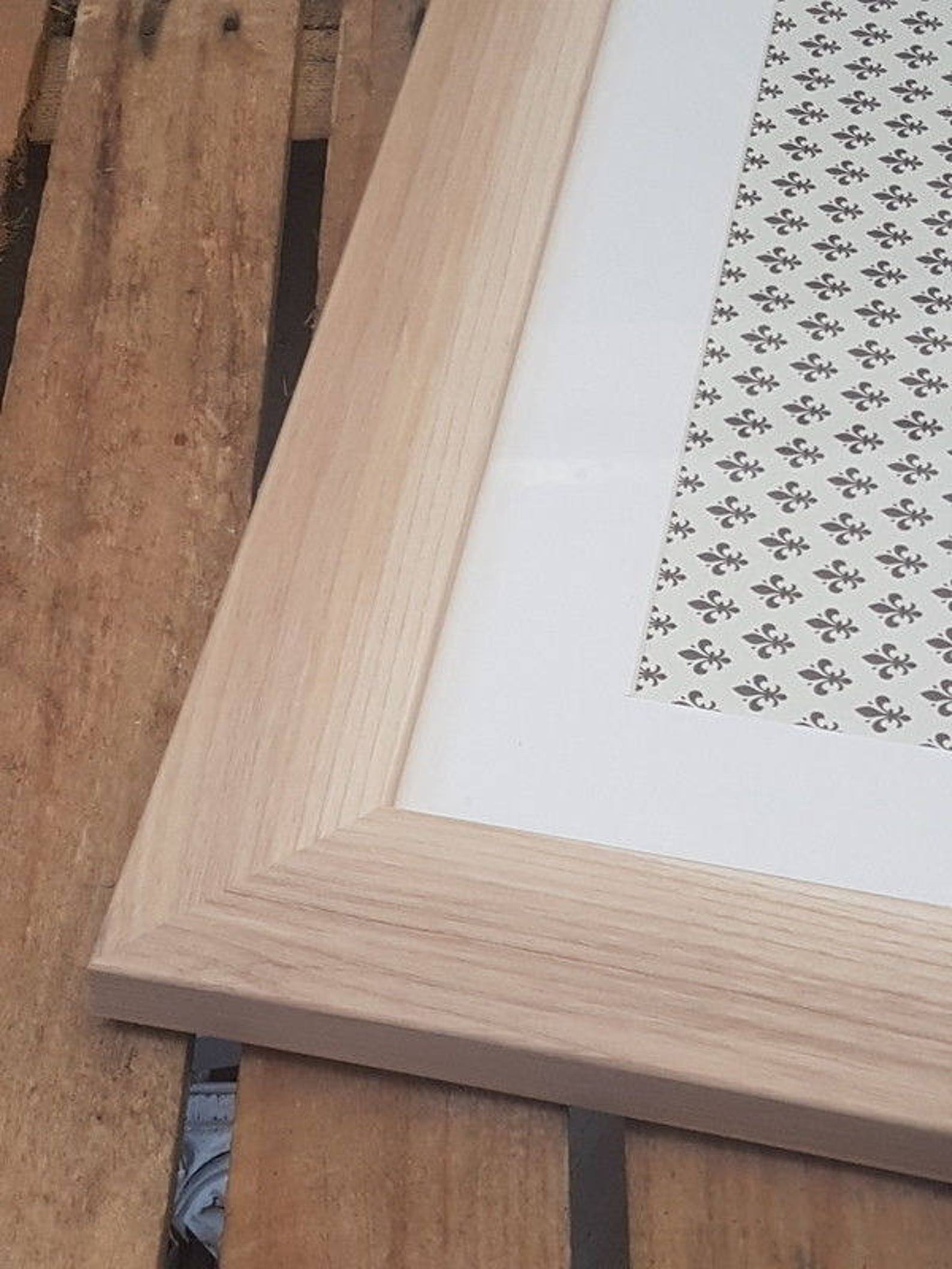 1 3/4 Solid Ash Picture Frame 36x24 made in Etsy