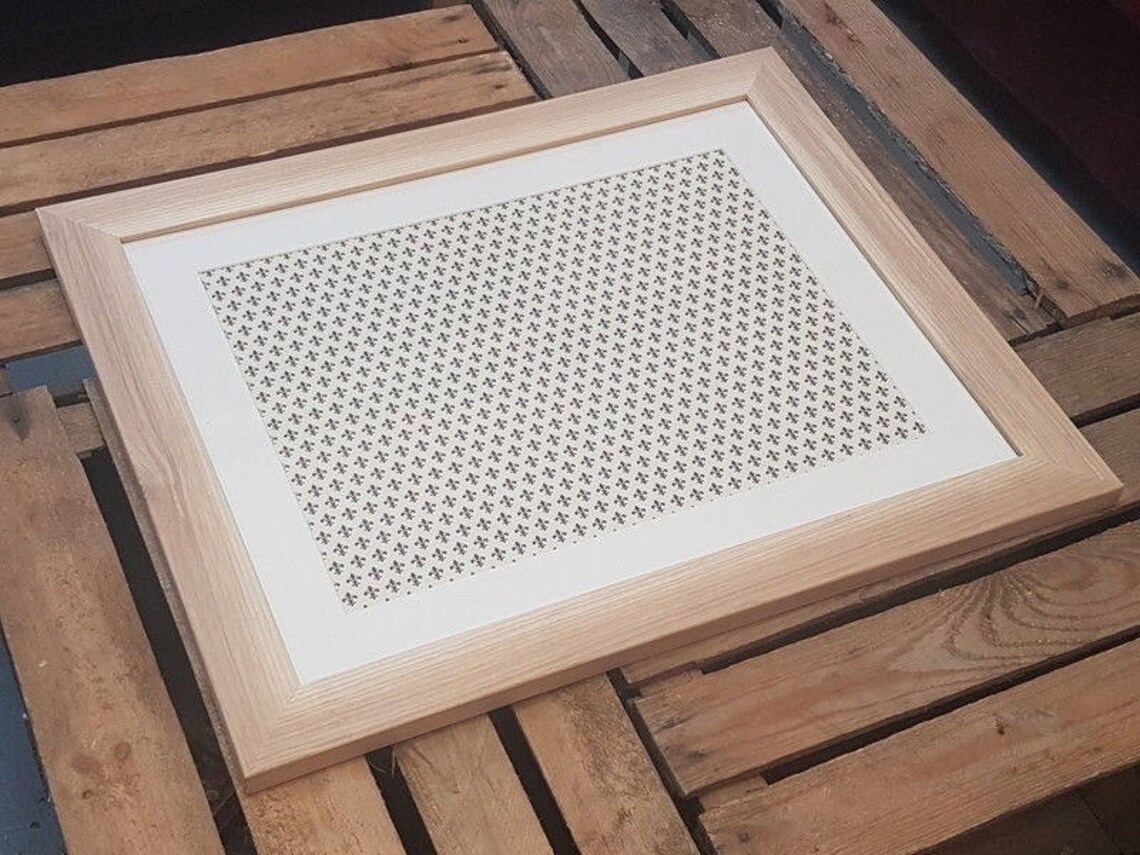 1 3/4 Solid Ash Picture Frame 36x24 made in Etsy