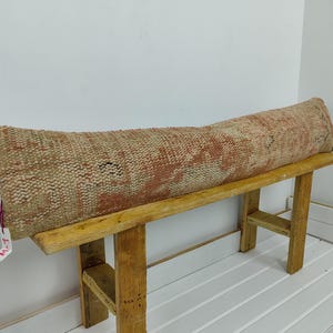 Extra long Bolster Pillow Cover, turkish rug Pillow Cover, Extra Long Lumbar Pillow, White Long Pillow Cover