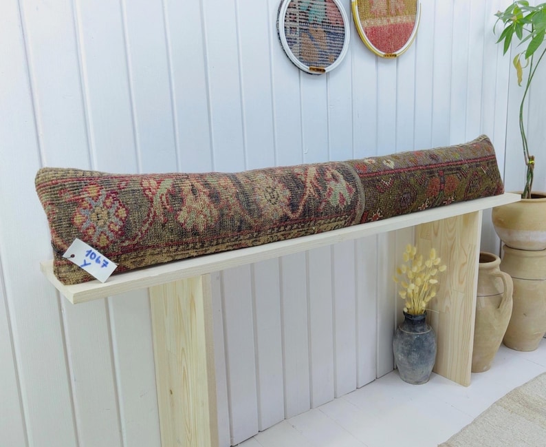 TURKISHRUGSPILLOW Bolster Pillow Cover - Thumbnail 2