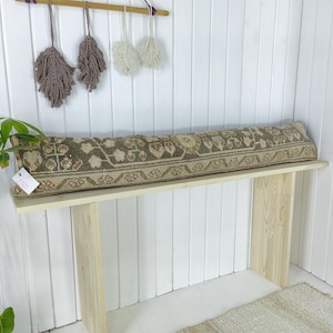 Extra Long Lumbar Pillow Cover | turkish rug pillow | turkish pillow cover !  | RUSTIC DECOR! -Y150