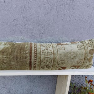 extra long lumbar, long pillow for bed, extra long pillow, lumbar throw pillow, boho pillow for bed, body pillow cover, long lumbar pillow