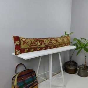 Funda de almohada lumbar extra larga, funda de almohada lumbar tipo alfombra, funda de almohada lumbar extra larga, almohada lumbar decorativa, almohada de refuerzo extra larga
