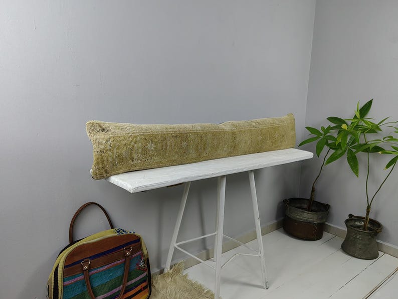 TURKISHRUGSPILLOW Turkish Kilim Lumbar Pillow