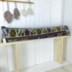 Extra Long Lumbar Pillow Cover | turkish rug pillow cover | turkish pillow cover - | FALL DECOR